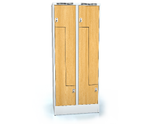 Cloakroom locker Z-shaped doors ALDERA 1920 x 800 x 500